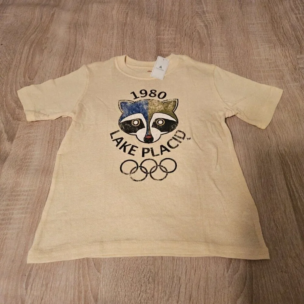 Lot Of 2 Baby Gap Canadian Olympics Vintage Inspired Tshirts Size 5 New Raccoon